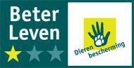 Beter Leven kenmerk met 1 ster