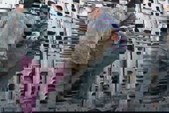 Beeld uit de film 'De Lijdensweg vervolgd'