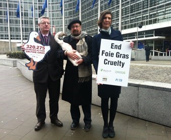 Europarlementariers steunen foie gras petitie