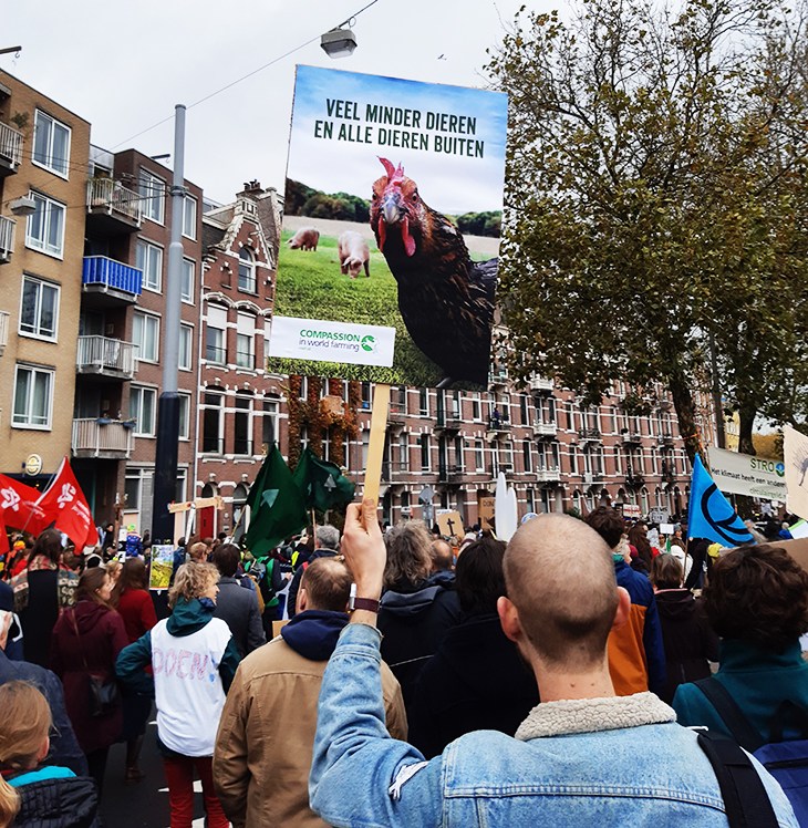 Klimaatmars op 6 november in Amsterdam